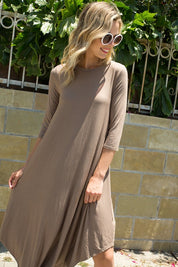 Women's Swing Casual Midi Dress