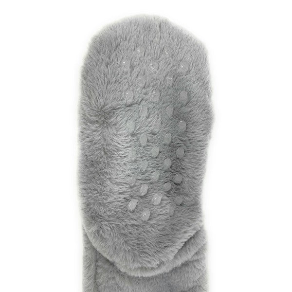 Women's Plush Sherpa Slipper Socks for Cozy Comfort