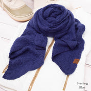 Women's Oblong Ultra-Soft Draped Scarf