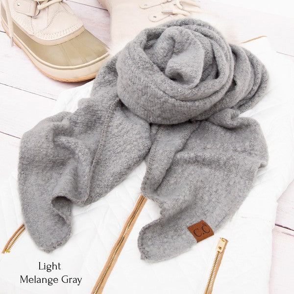 Women's Oblong Ultra-Soft Draped Scarf