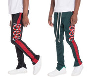 Snake Patched Track Pants