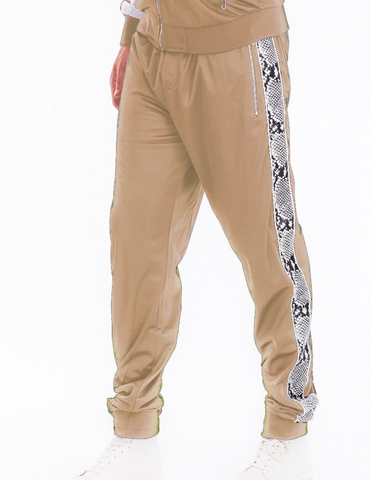 Weiv Mens Snake Side Tape Jogger Pants