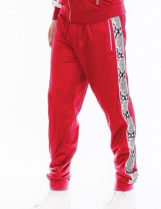 Weiv Mens Snake Side Tape Jogger Pants