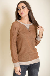 Women's Terry Crew Neck Tunic