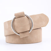 Women's Adjustable Vegan Leather Belt