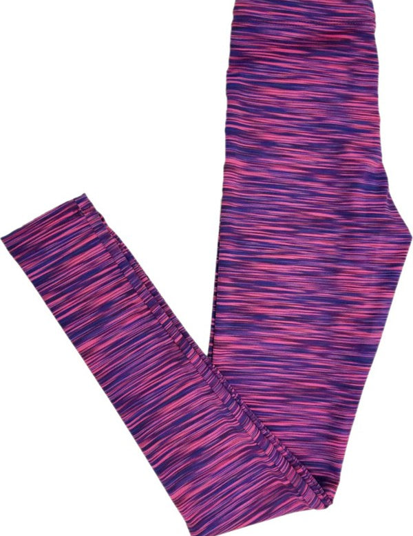 Girls' Space Dye Cotton Leggings