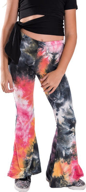 Kids Tie-Dye Bell Bottom Pants