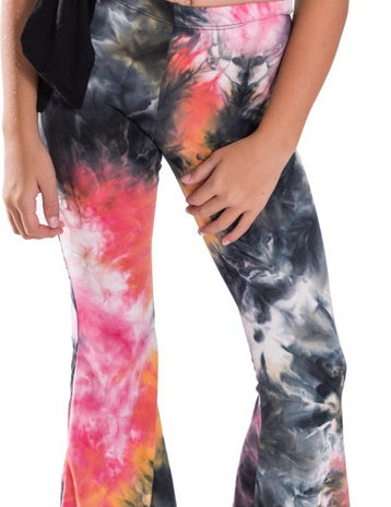 Kids Tie-Dye Bell Bottom Pants