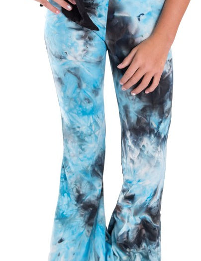 Kids Tie-Dye Bell Bottom Pants