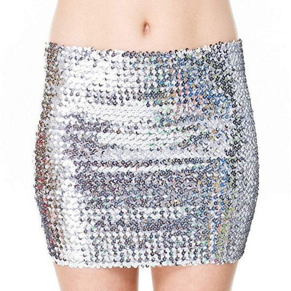 Women's Stylish Sequin Mini Skirt