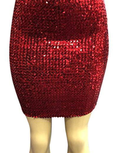 Women's Stylish Sequin Mini Skirt