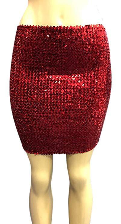 Women's Stylish Sequin Mini Skirt