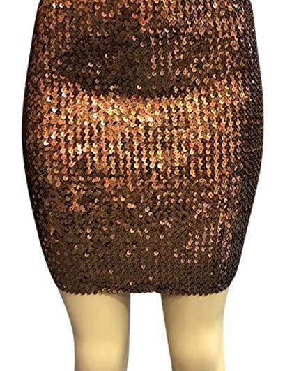 Women's Stylish Sequin Mini Skirt