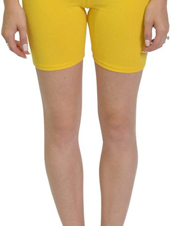 JUNIORS COTTON BIKER SHORTS