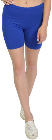 JUNIORS COTTON BIKER SHORTS