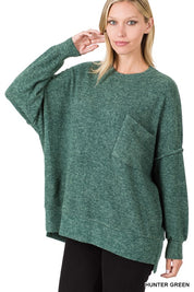 Women's Oversized Drop Shoulder Sweater