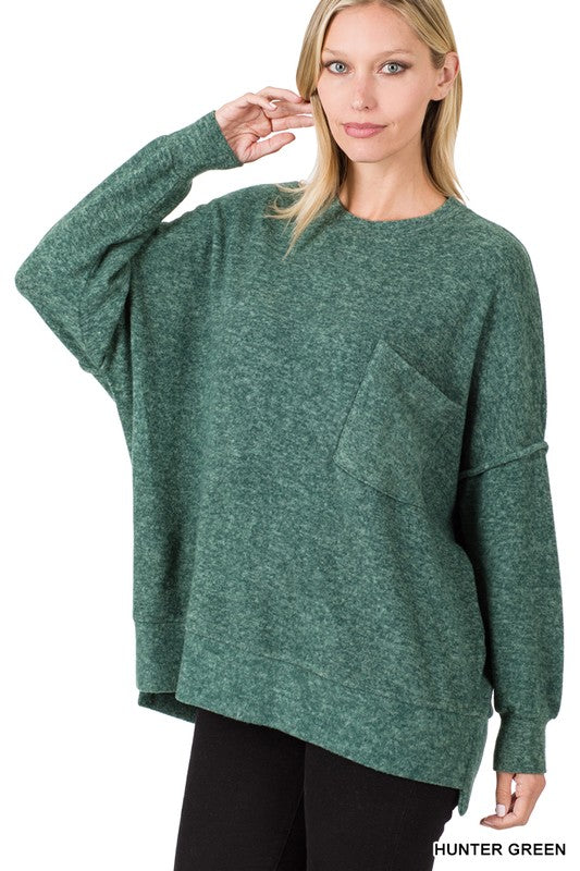 Women's Oversized Drop Shoulder Sweater