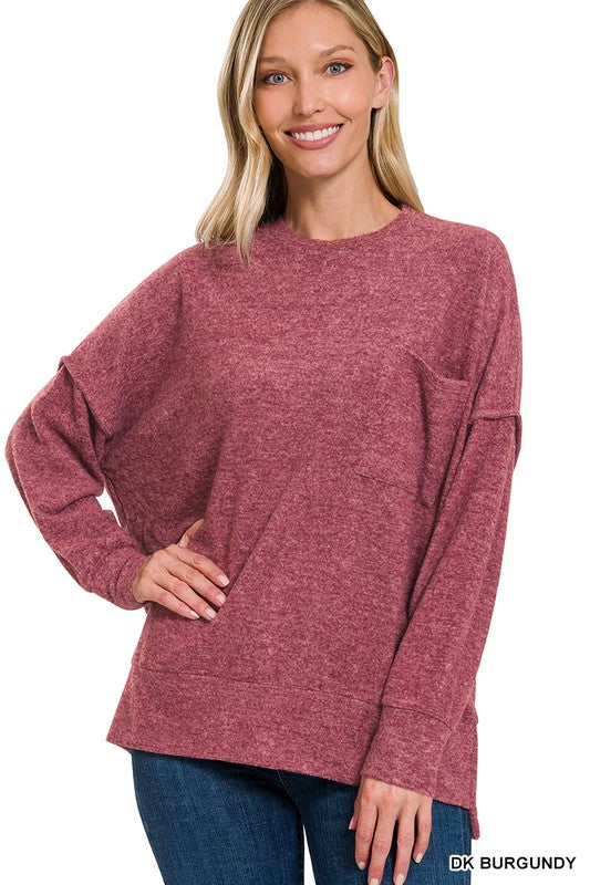 Women's Oversized Drop Shoulder Sweater