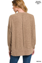 Women's Oversized Drop Shoulder Sweater