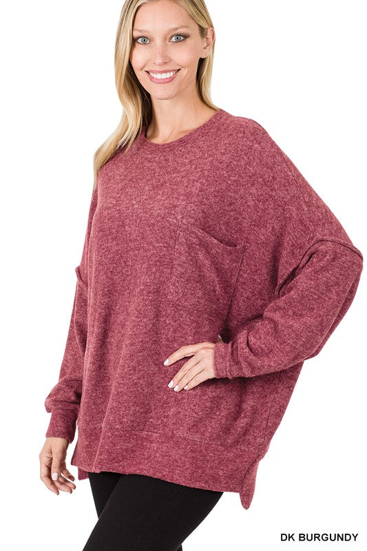 Women's Oversized Drop Shoulder Sweater