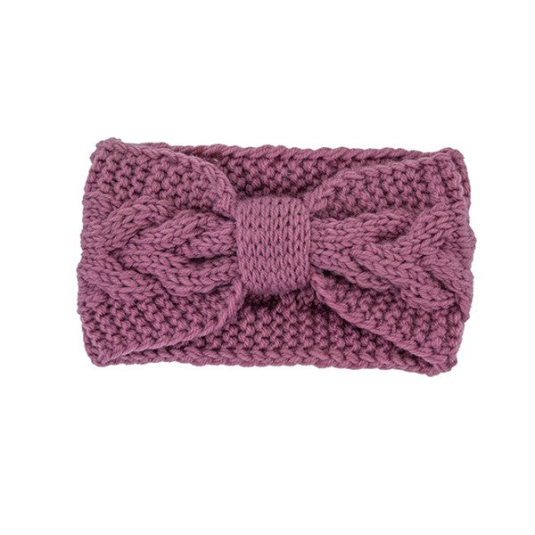 Women's Casual Crochet Bow Twisted Headband