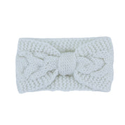 Women's Casual Crochet Bow Twisted Headband