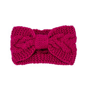 Women's Casual Crochet Bow Twisted Headband