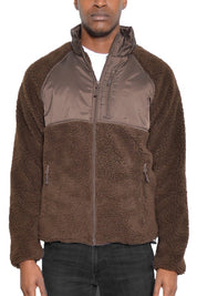 Men's Full Zip Sherpa Fleece Jacket