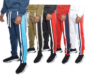 3 STRIPE COLOR BLOCK SWEAT PANTS