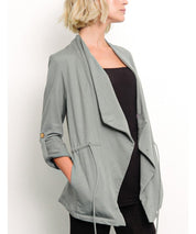 HEMP OPEN FRONT JACKET