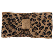 Women's Casual Leopard Print Winter Headband