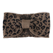 Women's Casual Leopard Print Winter Headband