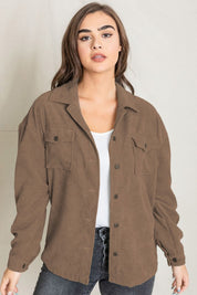 Women's Oversized Corduroy Jacket