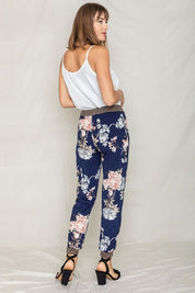 Rose Print Jogger