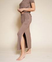 Women's Eco-Friendly Bamboo Long Skirt with Pockets