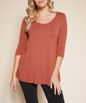 Women's Bamboo Elbow Sleeve Tunic