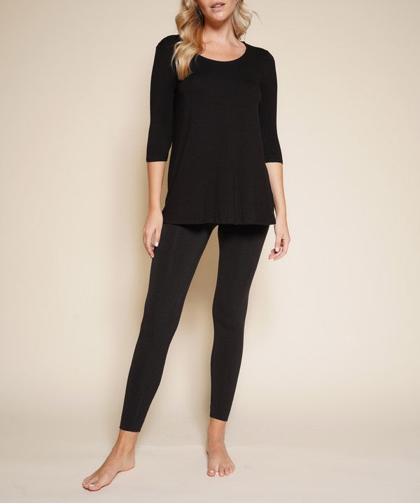 Women's Bamboo Elbow Sleeve Tunic