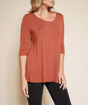 Women's Bamboo Elbow Sleeve Tunic