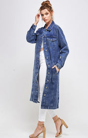 Women's Casual White Non-Stretch Denim Jacket