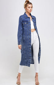 Women's Casual White Non-Stretch Denim Jacket