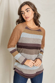 Women's Multi Stripe Long Tunic