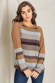 Women's Multi Stripe Long Tunic