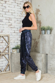 High Quality Sequins Jogger Pants