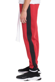 Men's Slim Fit Heavyweight Stripe Jogger Pants