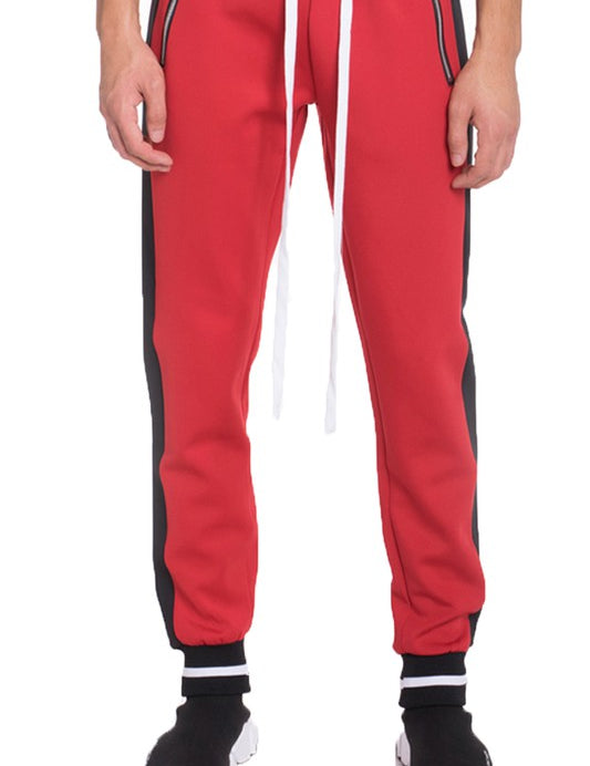 Men's Slim Fit Heavyweight Stripe Jogger Pants