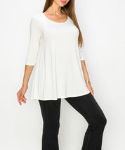 Women's Bamboo Elbow Sleeve Tunic