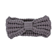 Women's Knitted Bow Winter Headband