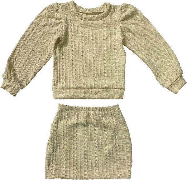 Women's Cozy Knit 2-Piece Sweater Set