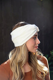 Women's Casual Twisted Velvet Headbands