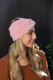 Women's Casual Twisted Velvet Headbands